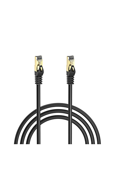 EASERA TİCARET S-LINK MM-CAT703 كابل توصيل شبكة CAT7 بطول 3 أمتار مع طرف ذهبي...