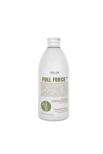 OLLİN Șampon profesional, FULL FORCE, 300ml, purificator, cu extract de bambu...