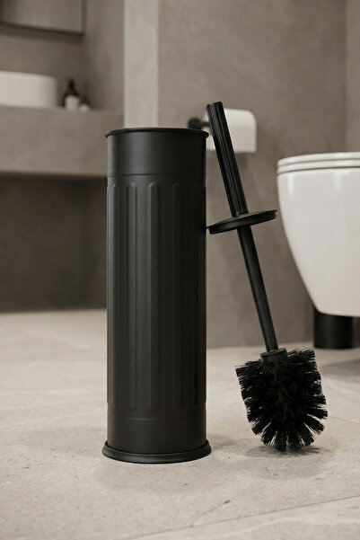 Digithome Vintage Tuvalet Wc Klozet Fırçası-Siyah - 4200S