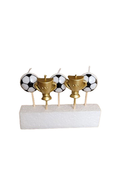 baloanepetrecere.ro Set of 5 cake candles balls and cups 7 cm