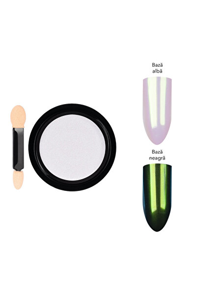 LUXORISE Pigment de unghii Aurora, Verde Sirenă