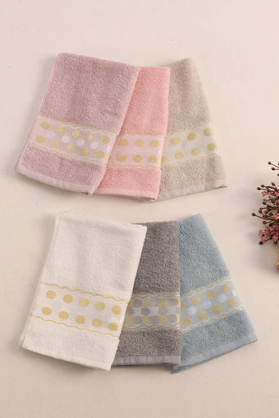 Bella Home Prosop de bucătărie Bukle Jacquard – 30x50 cm |   6 bucăți |   Abs...