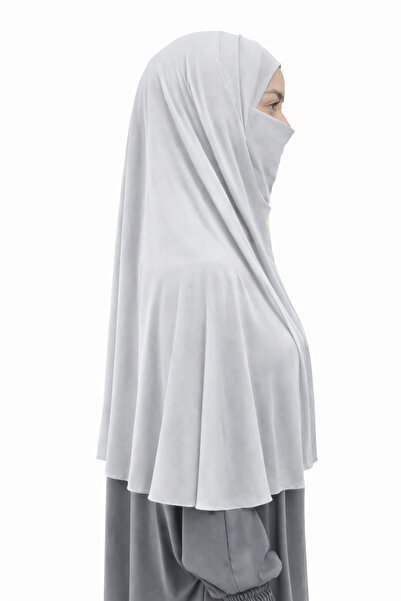 moda nokta Hazır Türban Peçeli Pratik Eşarp Tesettür Nikaplı Hijab - Namaz Ör...