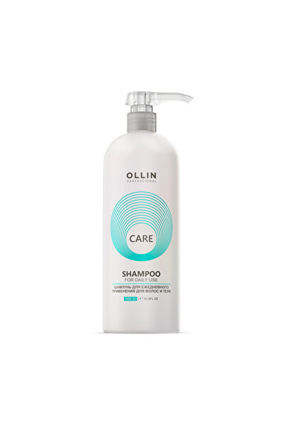 OLLİN Professional Shampoo, CARE HAIR & BODY, 1000ml, daily use, hydrates hair