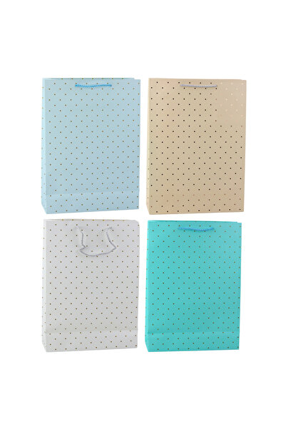 Three top online Κλασική Τσάντα δώρου με χρυσές βούλες