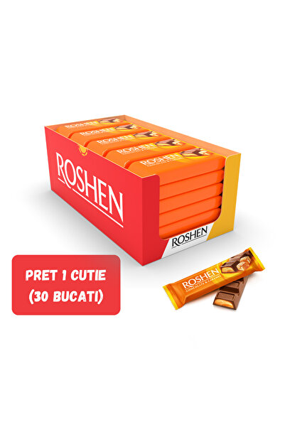 Roshen SET 30 PIECES - Caramel Delight Milk Chocolate Bars