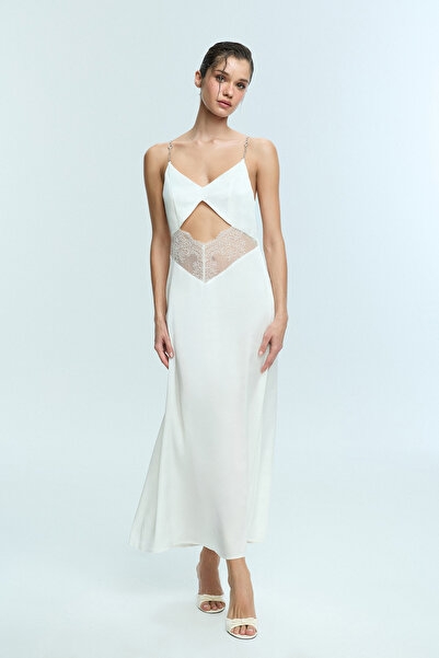 Penti Kırık Beyaz Candy Elbise