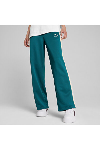 Puma Womens ICONIC T7 Track Pants - Green