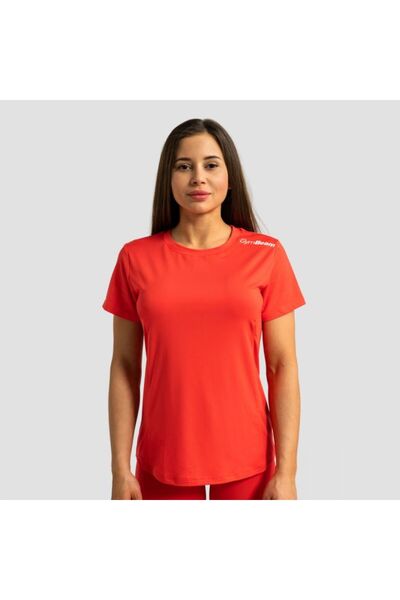 GymBeam Tricou sport Limitless pentru femei, roșu aprins