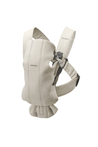 BabyBjörn BabyBjorn Mini Multi-Position Anatomical Baby Carrier, Light Beige,...