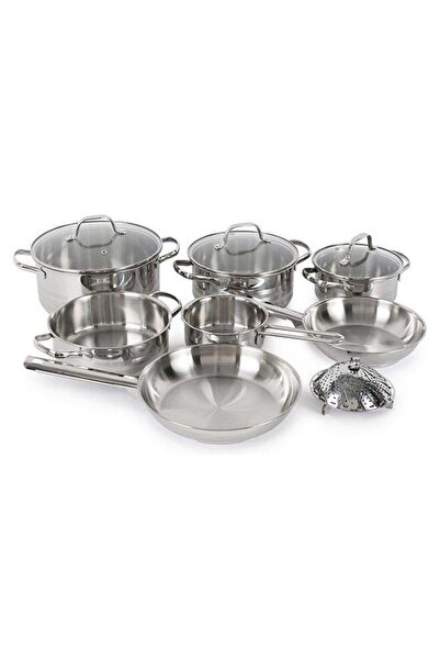 Noon East 11 Piece Premium Stainless Steel 304 Cookware Set