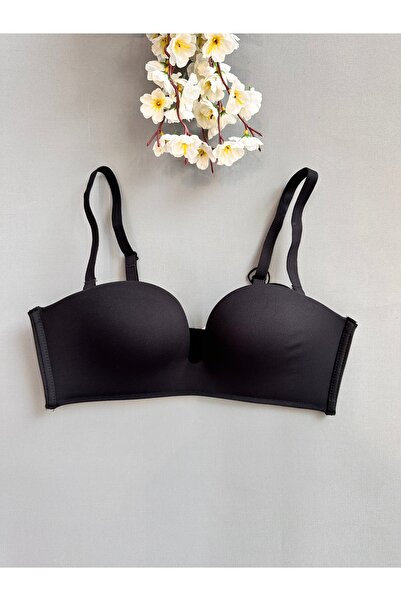 emsal özgür tekstil Laser Cut Wire-Free Seamless Low-Cut Strapless Push up Co...