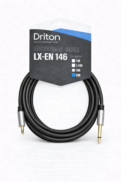 DRİTON Lx-En Lx-146 5 Meter Sound and Light System 3.5 Stereo - 6.3 Mono Jack...