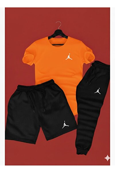 SILATU Tunwex T-Shirt Shorts Tracksuit 3-Piece Set Printed