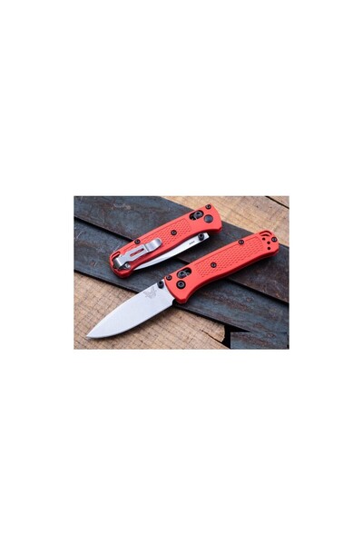 tekinhediyelik Benchmade Bugout Cep Çakısı Krmızı