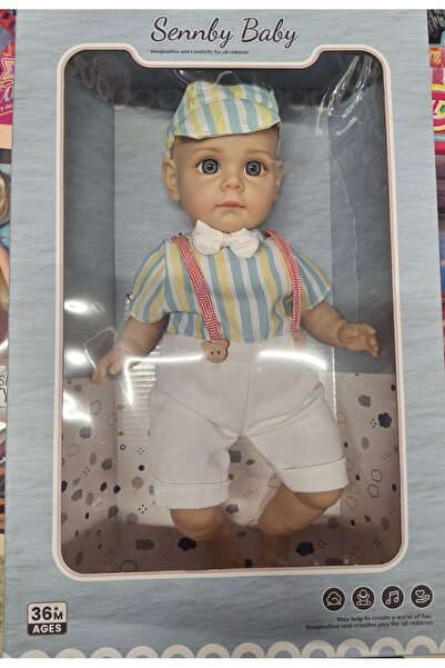 Sennby Baby Papusa baiat cu corp moale 35cm