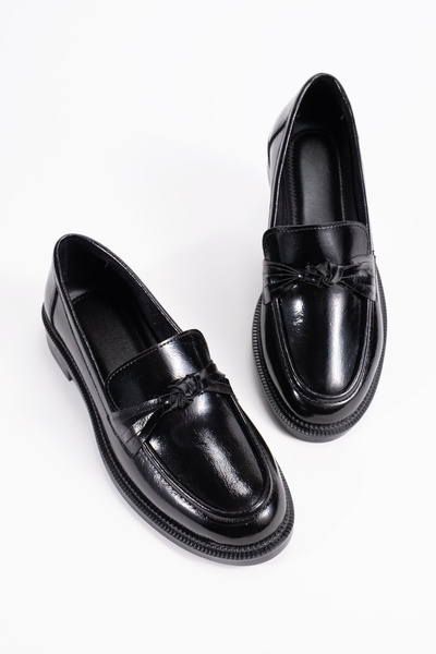 MARSEDO Loafer de damă Pantofi clasici de zi cu zi Mocasin casual Zelda Negru