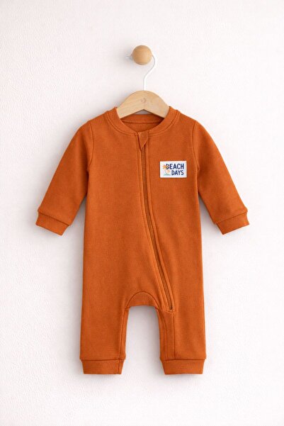 For My Baby Zippered Baby Rompers