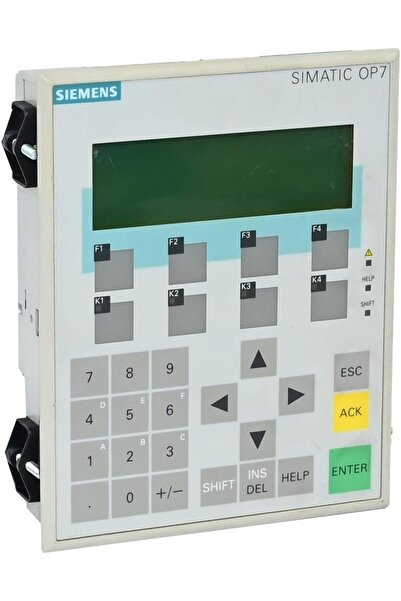 Siemens لوحة التشغيل OP7 DP شاشة عرض LCD 6AV3607-1JC20-0AX1