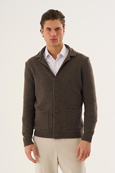 ALEXANDERGARDI Knitted Buttoned Sweater Jacket