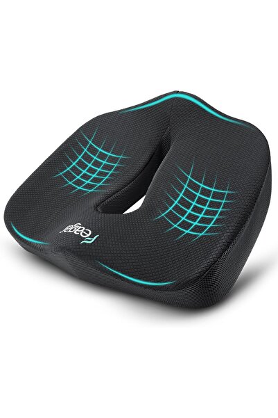 Enventor Perna Ortopedica Sezut, Design Ergonomic, Spuma Cu Memorie, Husa Det...