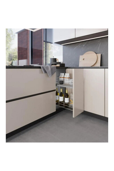 Inoxa Coș de gunoi Jolly 30(26)x 475 CROM QUADRO cu amortizare