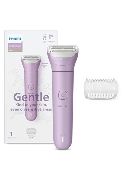 Philips Aparat de ras electric pentru femei, fara fir BRL114/00, umed si usca...