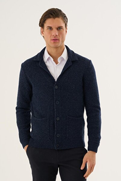 ALEXANDERGARDI Knitted Buttoned Sweater Jacket