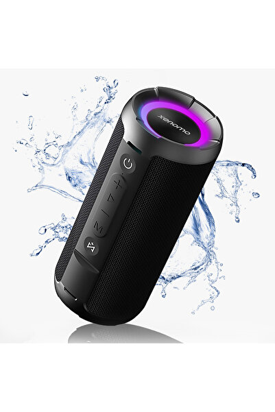 xenomo Boxa portabila Xenomo® SOUNDPRO, Bluetooth 5.3, TWS, IPX7, RGB, bateri...