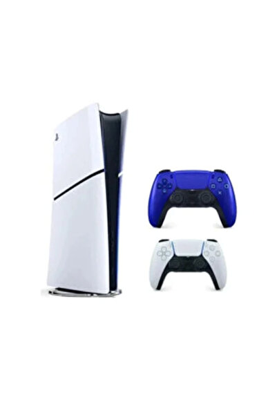 Sony Playstation 5 Slim Digital 825 GB + 2. Cobalt Mavi Dualsense İthalatçı G...