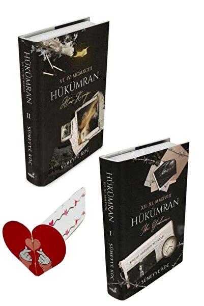 İndigo Kitap Hükümran 1-2 İki Yabancı / Ateş Kırağı 2 Kitap Set (CİLTLİ) (Öze...
