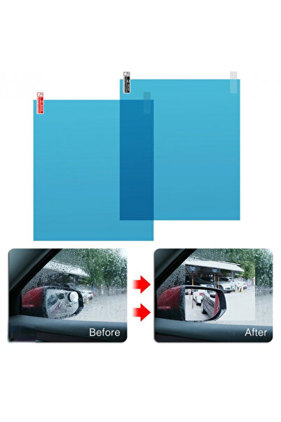 MaffStuff Folie oglinda auto antistropi 20x15 cm HD Nano anti-ceata anti-orbi...