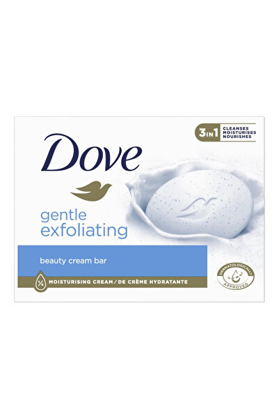 Dove Set of 10 x Gentle Exfoliating Cream Soap, 90 g