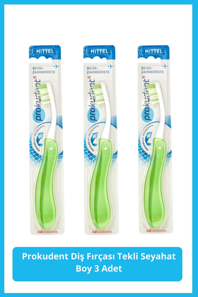 prokudent Diş Fırçası Tekli Seyahat Boy 3 Adet