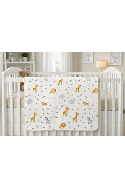 Atlas Baby House Multi-Purpose Muslin Newborn Baby Blanket, Muslin Cloth 80×90