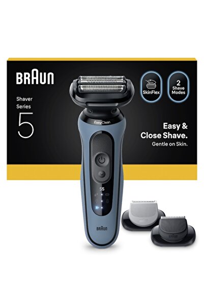 Braun Aparat electric de ras Seria 5 52-A1650S, Autonomie pana la 50 min, 1x ...