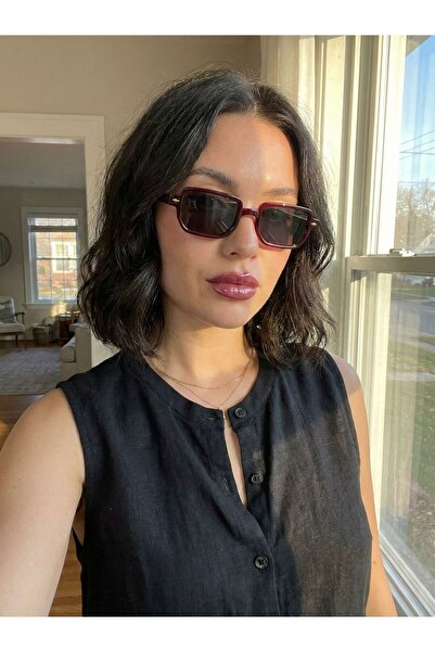 Goldmine Women's Eden Sunglasses Uv400 Burgundy