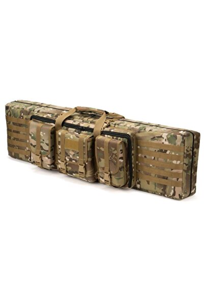 Merkezav D-Tac Tüfek Taşıma Çantası(Çift Tüfek) 130 Cm MİLTEC Model Kamuflaj