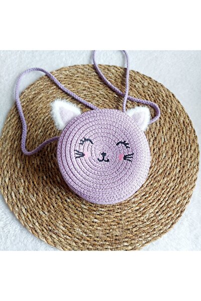 Özeniş Cat Straw Bag