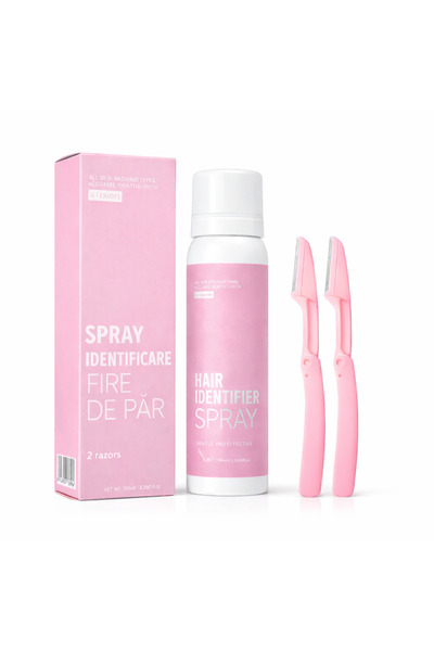CEZI Facial Hair Highlighting Spray with 2 Included Blades – for Precise and ...