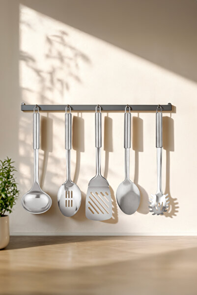 Nehir Stew Sade 5 Piece Stainless Steel Serving Set