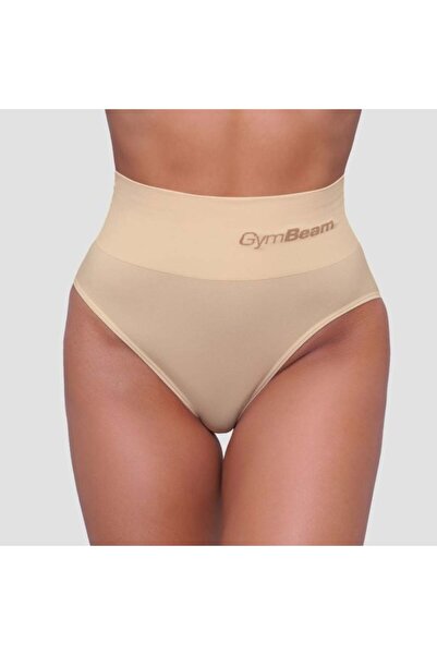 GymBeam Chiloți cu talie înaltă, set de 2 buc., culoare nud