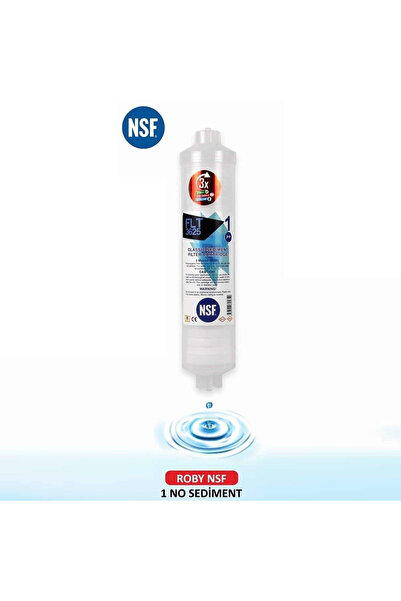 Universal ROBY 12" İNLİNE 5 MİKRON SEDİMENT FİLTRE 1NO