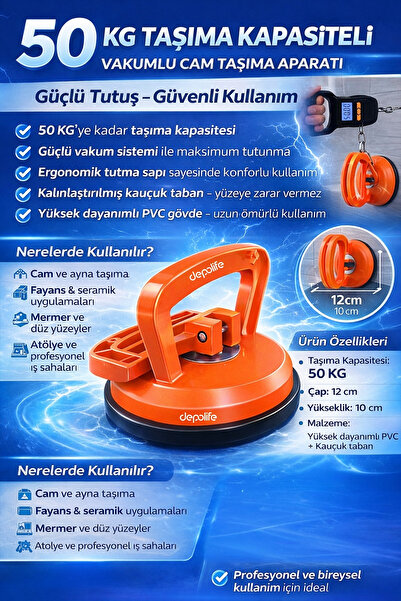 Depolife Cam Vakum Seramik Ahşap Ayna Taşıma Kaporta Düzeltme Göcük Çektirme ...