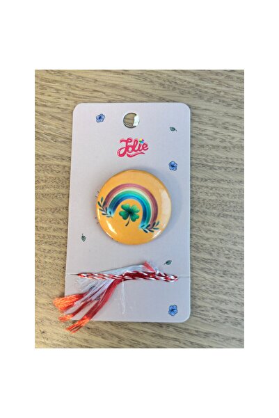 OEMN Martisor for Kids, Brooch, Metal Material, Cardboard Packaging with Desi...