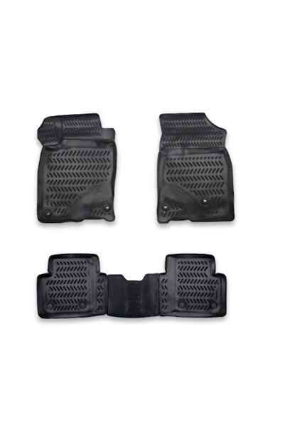 OMC Rubber mats tray style Honda Civic 10 2016->