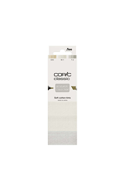 Copic Classic Designer Collection Set 3 Lu Soft Cotton Tints