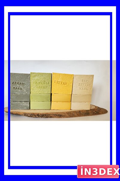 İN3DEX 12-Piece Nature Miracle Herbal Mixed Care Soap Set