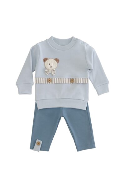 OMS 2-Piece Cotton Set for Girls 9-12 Months