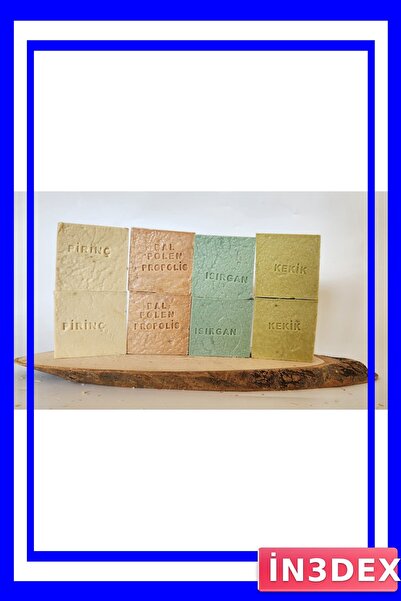 İN3DEX Economical Family Size Herbal Mixed Soap Set - 8-Piece Advantage Pack